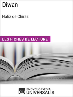 cover image of Diwan de Hafiz de Chiraz